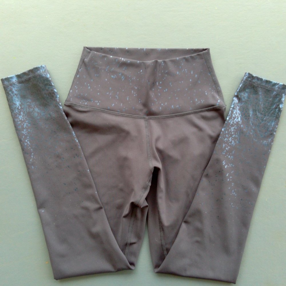 Zobha Shine Leggings High Waisted Navy Ombré S - Picture 3 of 8